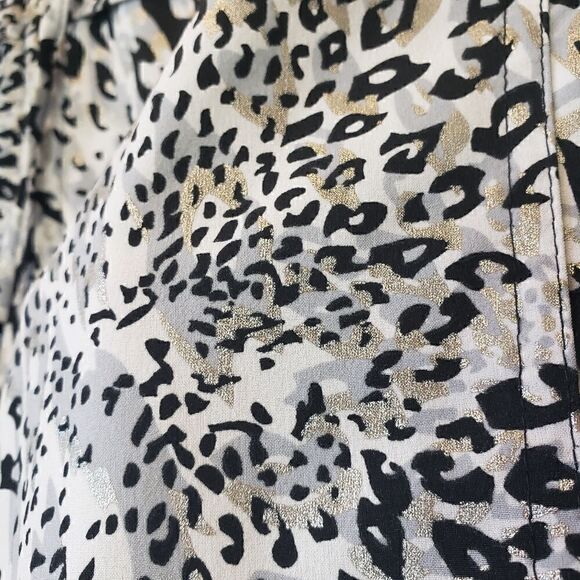 ZENERGY BY CHICO'S Hooded Animal Print Jacket - Picture 4 of 8